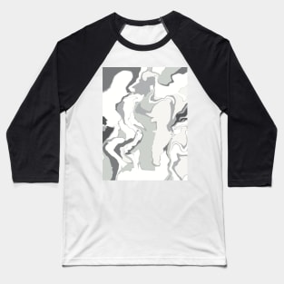 Liquid Abstract 5 Baseball T-Shirt